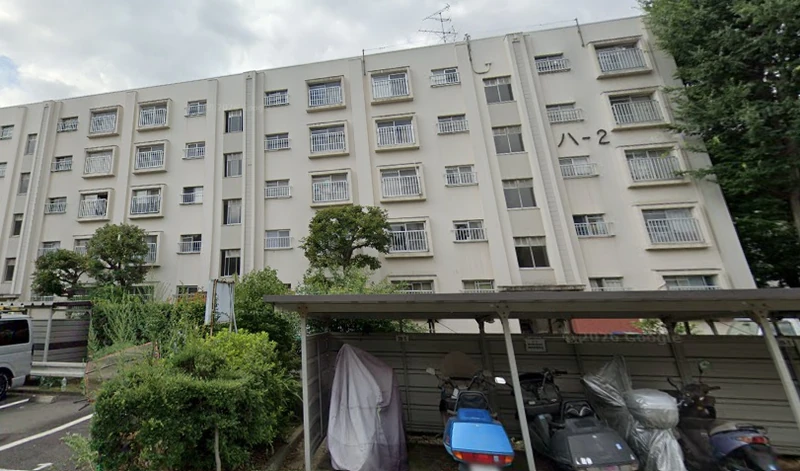 多摩川住宅　ハの２号棟
