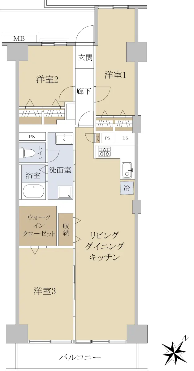 大倉山ハイム弐号棟