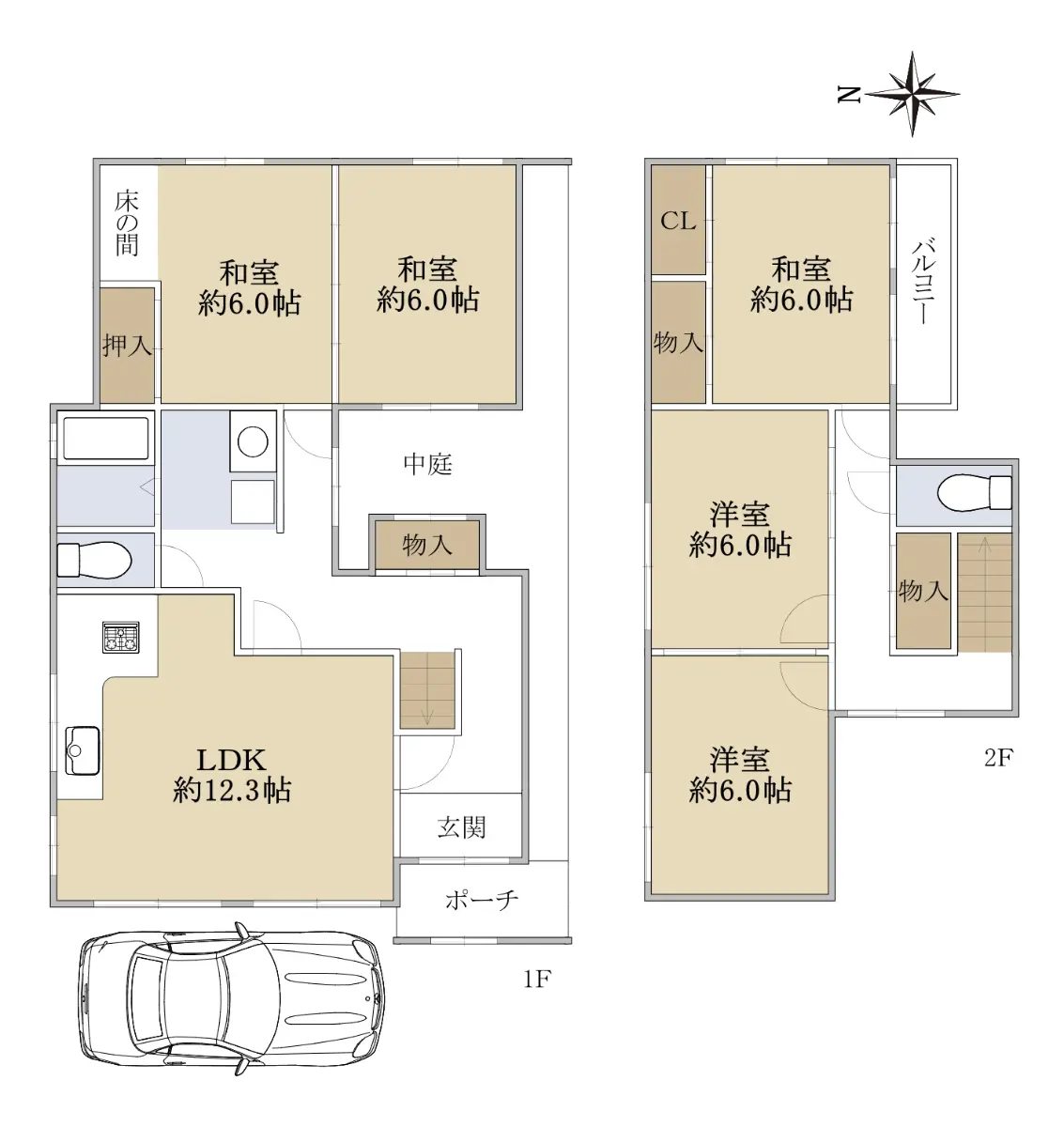 堺市北区奥本町１丁　戸建て