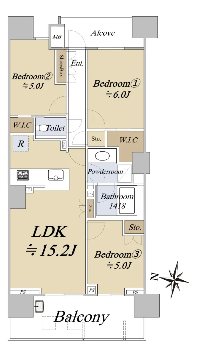 ザ・パークハウス桜坂サンリヤン