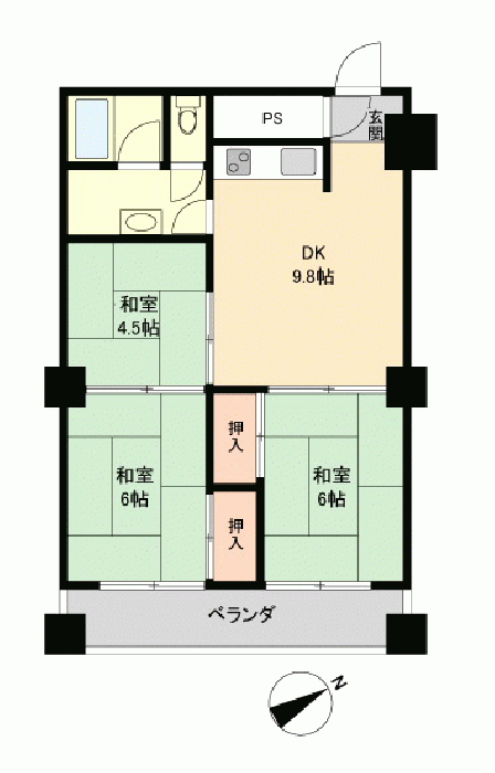 ハイツ日本海 登記簿上名称無 新潟県不動產 新潟県 新潟市中央区 Jp Home Com 日本房屋網 日本不動產 東京不動產