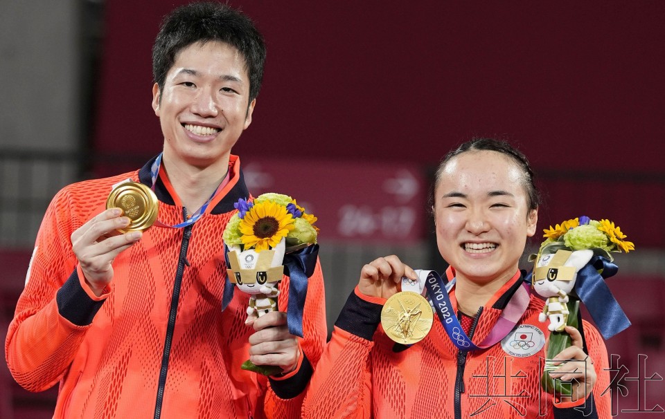 詳訊2 水谷隼 伊藤美誠奪奧運乒乓混雙金牌 Jp Home Com